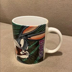 Vintage Bugs Bunny Cartoon Mug Looney Tunes Mug from 1996
